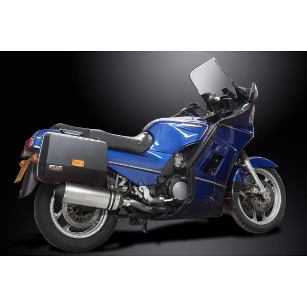 Delkevic slip-on kit X-Oval Titanium 343mm - GTR1000 (1986-2006)