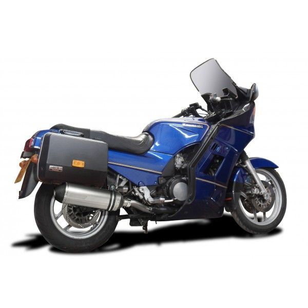 Delkevic slip-on kit X-Oval Titanium 343mm - GTR1000 (1986-2006)