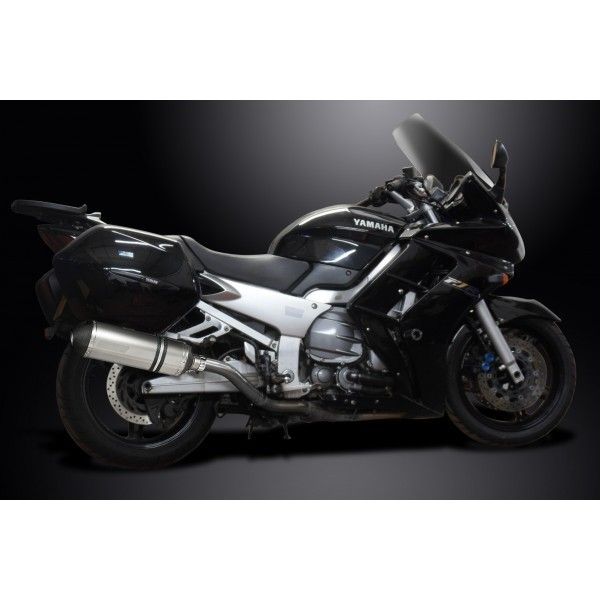 Delkevic slip-on kit X-Oval Titanium 343mm - FJR1300 (2000-2005)