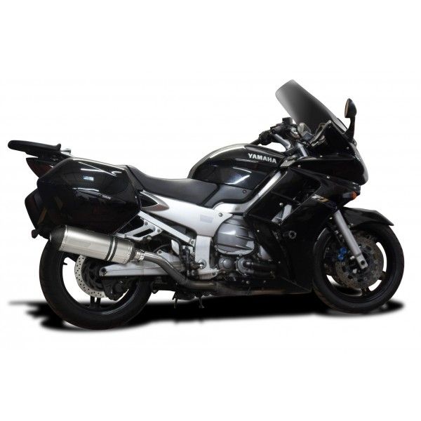 Delkevic slip-on kit X-Oval Titanium 343mm - FJR1300 (2000-2005)