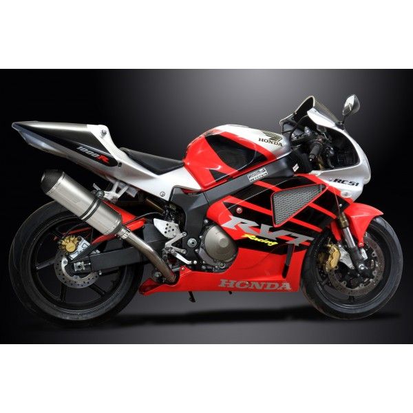 Delkevic slip-on kit X-Oval Titanium 343mm - VTR1000SP1 (2000-2001)