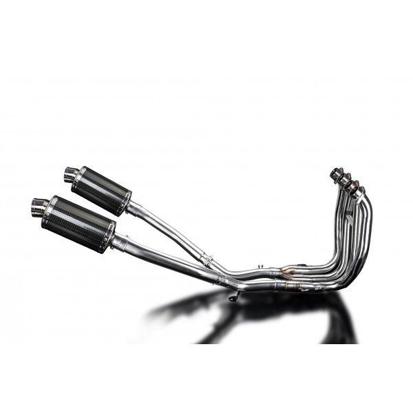 Delkevic volledig systeem Oval Carbon 225mm - GSX1300R HAYABUSA 2008-2019