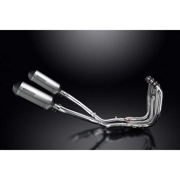 Delkevic volledig systeem X-Oval Titanium 260mm zonder e-keur - GSX1300R HAYABUSA 2008-2019