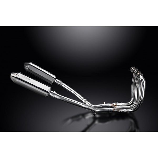 Delkevic volledig systeem Tri-Oval RVS 320mm - GSX1300R HAYABUSA 2008-2019
