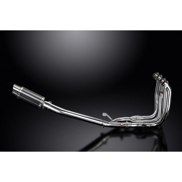 Delkevic volledig systeem Round Carbon 200mm - GSX1300R HAYABUSA 2008-2019