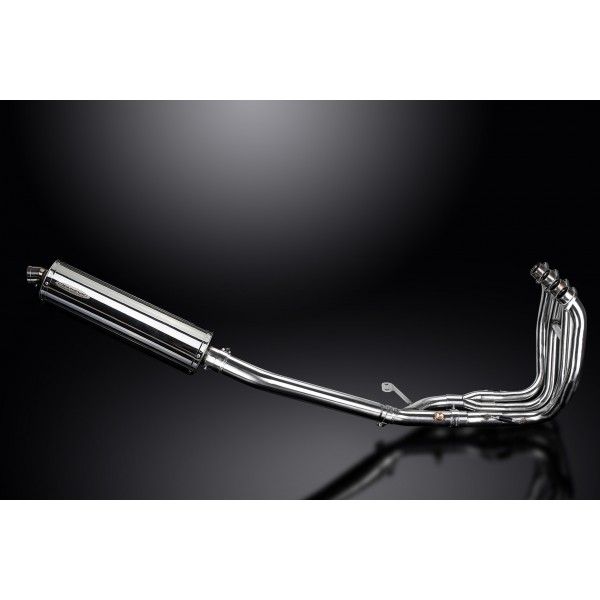 Delkevic volledig systeem Oval RVS 450mm - GSX1300R HAYABUSA 2008-2019