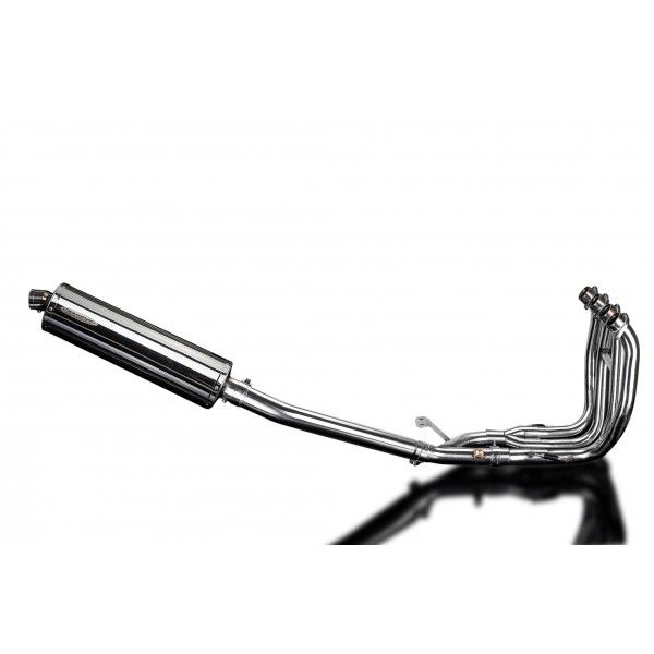 Delkevic volledig systeem Oval RVS 450mm - GSX1300R HAYABUSA 2008-2019
