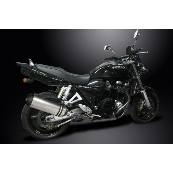 Delkevic slip-on kit X-Oval Titanium 343mm - GSX1400 K2-K4 (2001-2004)