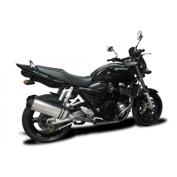 Delkevic slip-on kit X-Oval Titanium 343mm - GSX1400 K2-K4 (2001-2004)