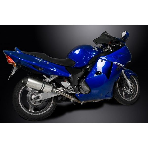 Delkevic slip-on kit X-Oval Titanium 343mm - X11 CB1100SF (1999-2002)