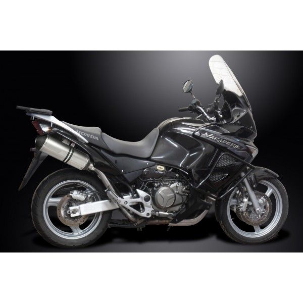 Delkevic slip-on kit X-Oval Titanium 343mm - XL1000V Varadero (1999-2014)