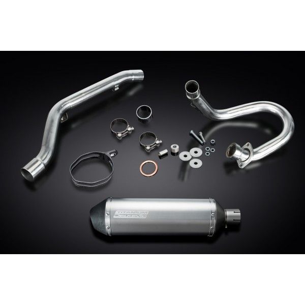 Delkevic volledig systeem X-Oval Titanium 343mm - DR-Z400S/SM (2000-2019)