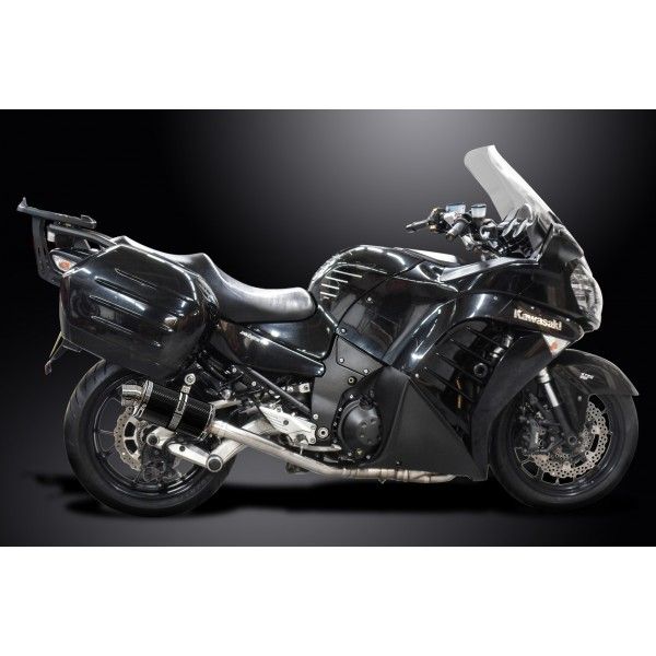 Delkevic volledig systeem Oval Carbon 225mm - GTR1400 (2007-2020)