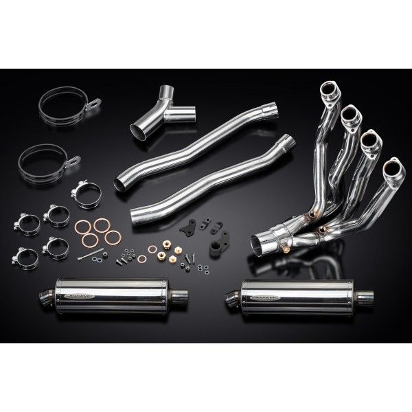 Delkevic volledig systeem Oval RVS 350mm - GTR1400 (2007-2020)