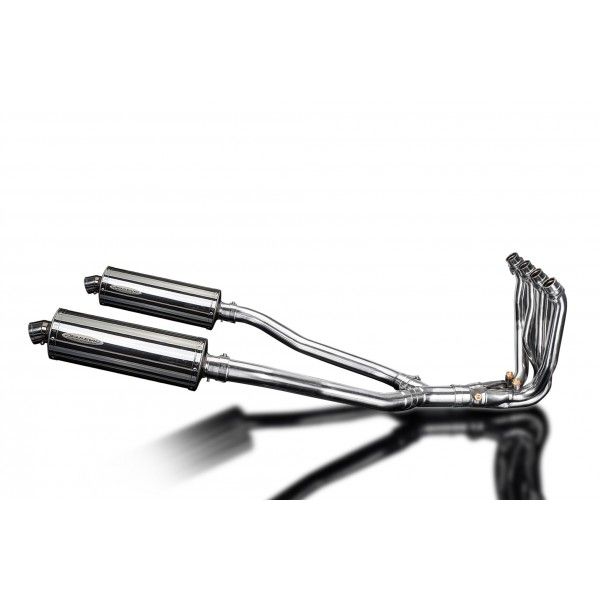 Delkevic volledig systeem Oval RVS 350mm - GTR1400 (2007-2020)