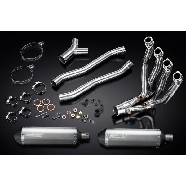 Delkevic volledig systeem X-Oval Titanium 343mm - GTR1400 (2007-2020)