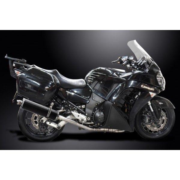 Delkevic volledig systeem Oval Carbon 450mm - GTR1400 (2007-2020)