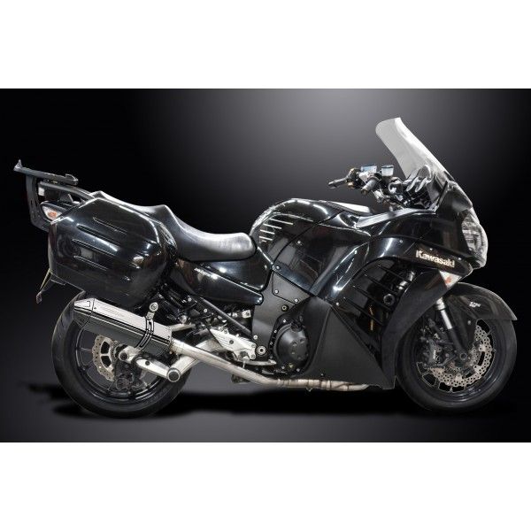 Delkevic volledig systeem Tri-Oval RVS 320mm - GTR1400 (2007-2020)