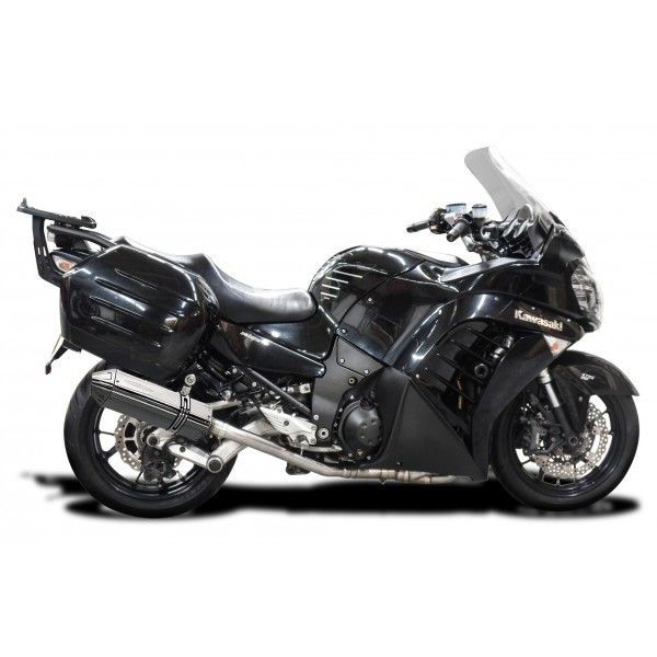 Delkevic volledig systeem Tri-Oval RVS 320mm - GTR1400 (2007-2020)