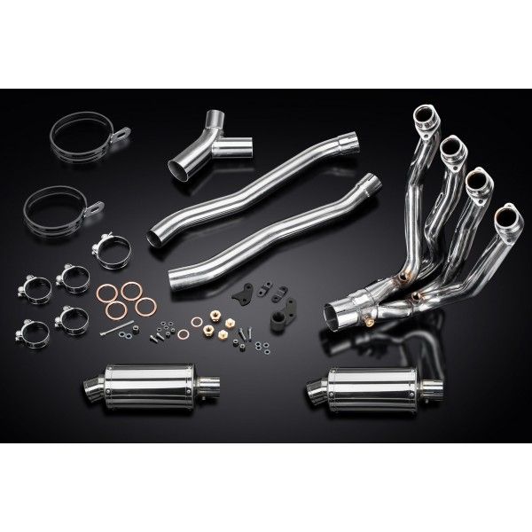 Delkevic volledig systeem Oval RVS 225mm - GTR1400 (2007-2020)