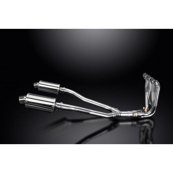 Delkevic volledig systeem Oval RVS 225mm - GTR1400 (2007-2020)