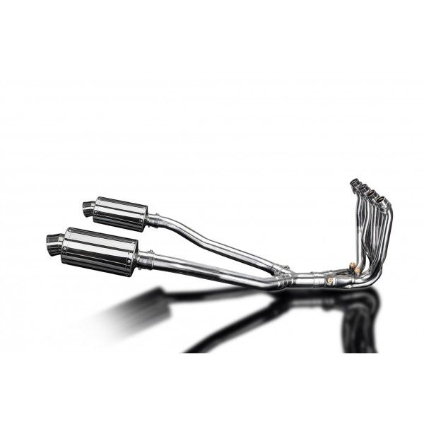 Delkevic volledig systeem Oval RVS 225mm - GTR1400 (2007-2020)