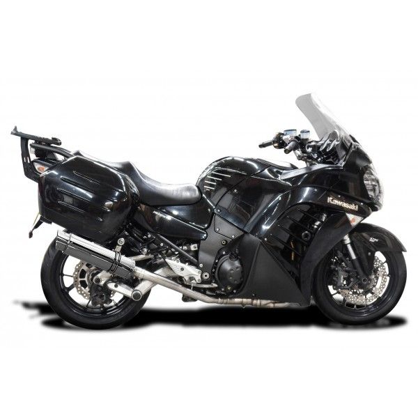 Delkevic volledig systeem Round RVS 350mm - GTR1400 (2007-2020)