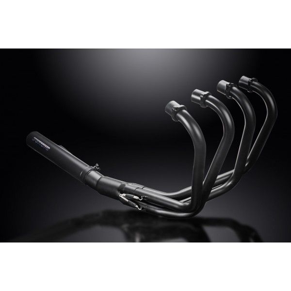 Delkevic volledig systeem Short Straight RVS 350mm - CB550F Supersport (1975-1977)