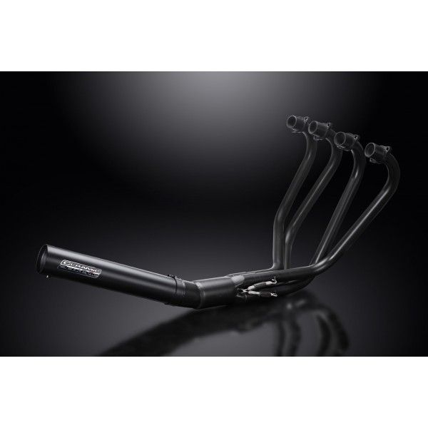 Delkevic volledig systeem Short Straight RVS 350mm - CB550F Supersport (1975-1977)