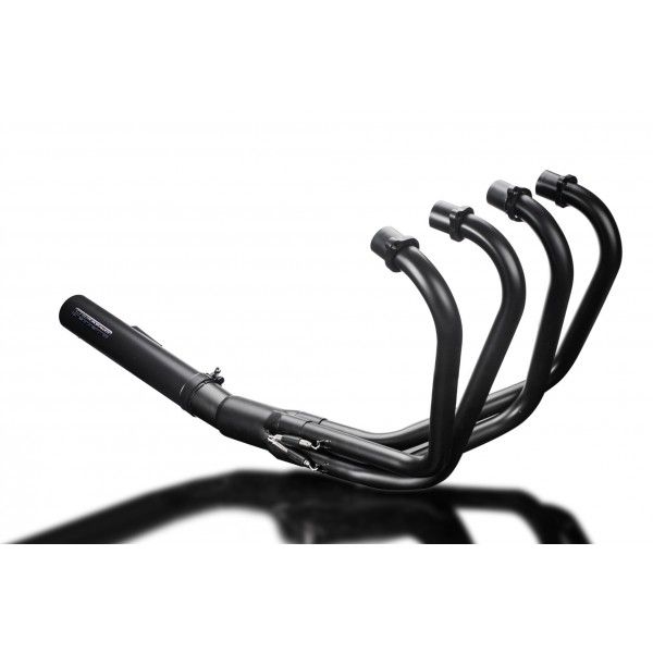 Delkevic volledig systeem Short Straight RVS 350mm - CB550F Supersport (1975-1977)