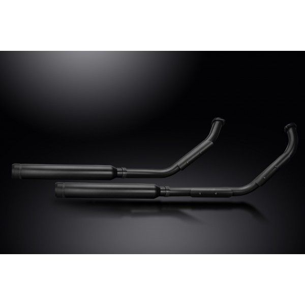 Delkevic volledig systeem Round RVS 550mm - VL800 Intruder Volusia (2001-2016)