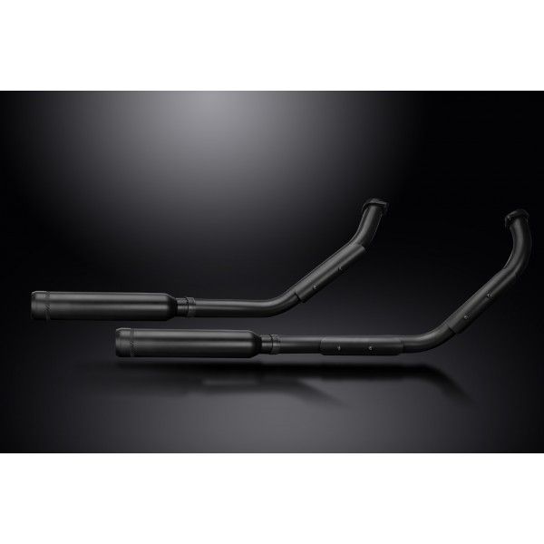 Delkevic volledig systeem Round RVS 410mm - VL800 Intruder Volusia (2001-2016)