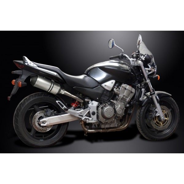 Delkevic slip-on kit X-Oval Titanium 260mm - CB900F HORNET (2001-2009)