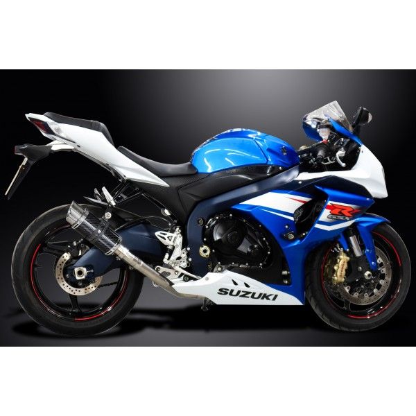 Delkevic volledig systeem Round Carbon 200mm - GSX-R1000 (2012-2016)