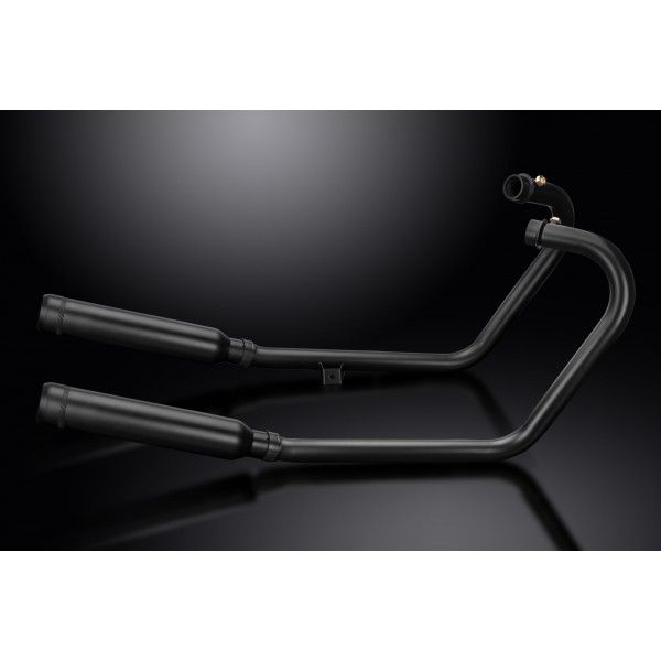 Delkevic volledig systeem Round RVS 410mm - Bonneville Bobber 2017-2019