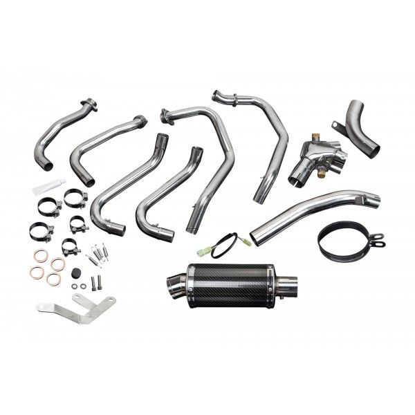 Delkevic volledig systeem Oval Carbon 225mm - VFR800 (1998-2001)