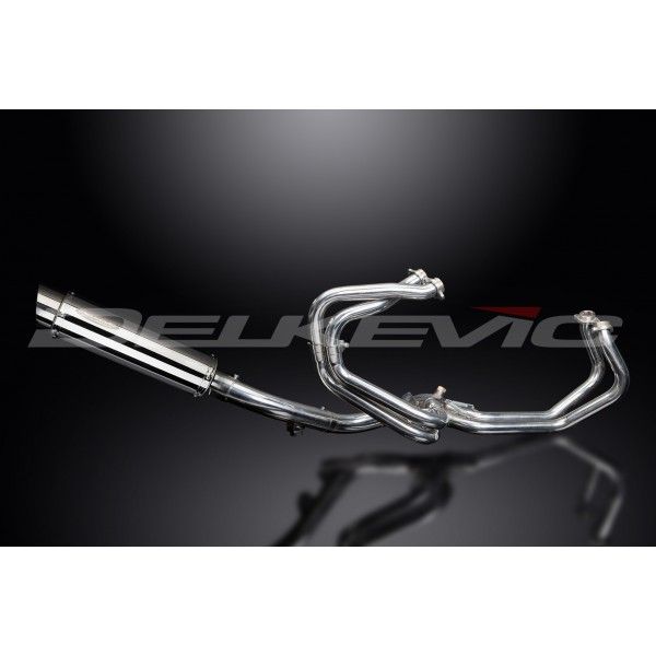 Delkevic volledig systeem Round RVS 350mm - VFR800 (1998-2001)