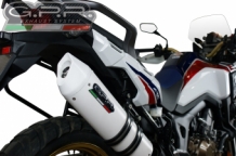 GPR Albus Ceramic Einddemper met E-keur Honda CRF 1000 L Africa Twin 2015 > 2017