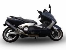 GPR Furore Nero Volledig Uitlaatsysteem met E-keur incl. Katalysator Yamaha T-MAX 500 2001 > 2011