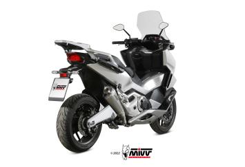 Mivv Delta Race RVS Einddemper met E-keur Honda Forza 750 2021 > 2024