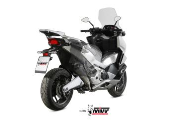Mivv Delta Race RVS Einddemper met E-keur Honda Forza 750 2021 > 2024