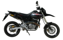 2x Mivv GP Carbon Slip-on Einddempers met E-keur Honda FMX 650 2005 > 2006