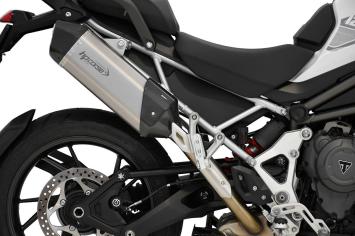HP CORSE SPS CARBON 350 TITANIUM einddemper met E-keur voor Triumph Tiger 1200 GT / Rally 2022-2025