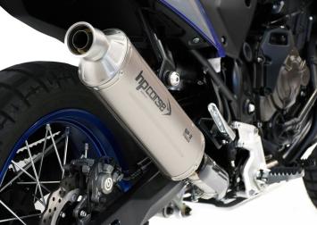 HP Corse SP-2 350 Low Mount Titanium Einddemper met E-keur Yamaha Tenere 700 2019 - 2025