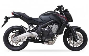 Ixil L3XB Hyperlow XL RVS Black Compleet Uitlaatsysteem met E-keur Honda CB 650 R 2019 > 2020