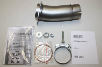 IXIL Hexoval Xtrem Evolution RVS Einddemper met E-keur BMW F 800 GS 2009 - 2015