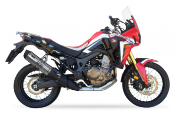 IXIL Hexoval Xtrem Evolution RVS Einddemper met Euro4 Keuring Honda CRF 1000 L Africa Twin 2016 2019