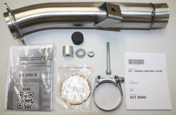 IXIL Hexoval Xtrem Evolution RVS Einddemper met E-keur Honda CBR 600 F 1999 - 2000