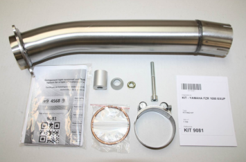 IXIL Hexoval Xtrem Evolution RVS Einddemper met E-keur Yamaha FZR 1000 Exup 1989 1995