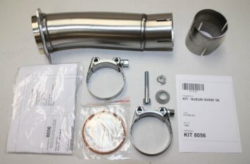 IXIL Hexoval Xtrem Evolution RVS Einddemper met E-keur Suzuki SV 650 S 2006 2010